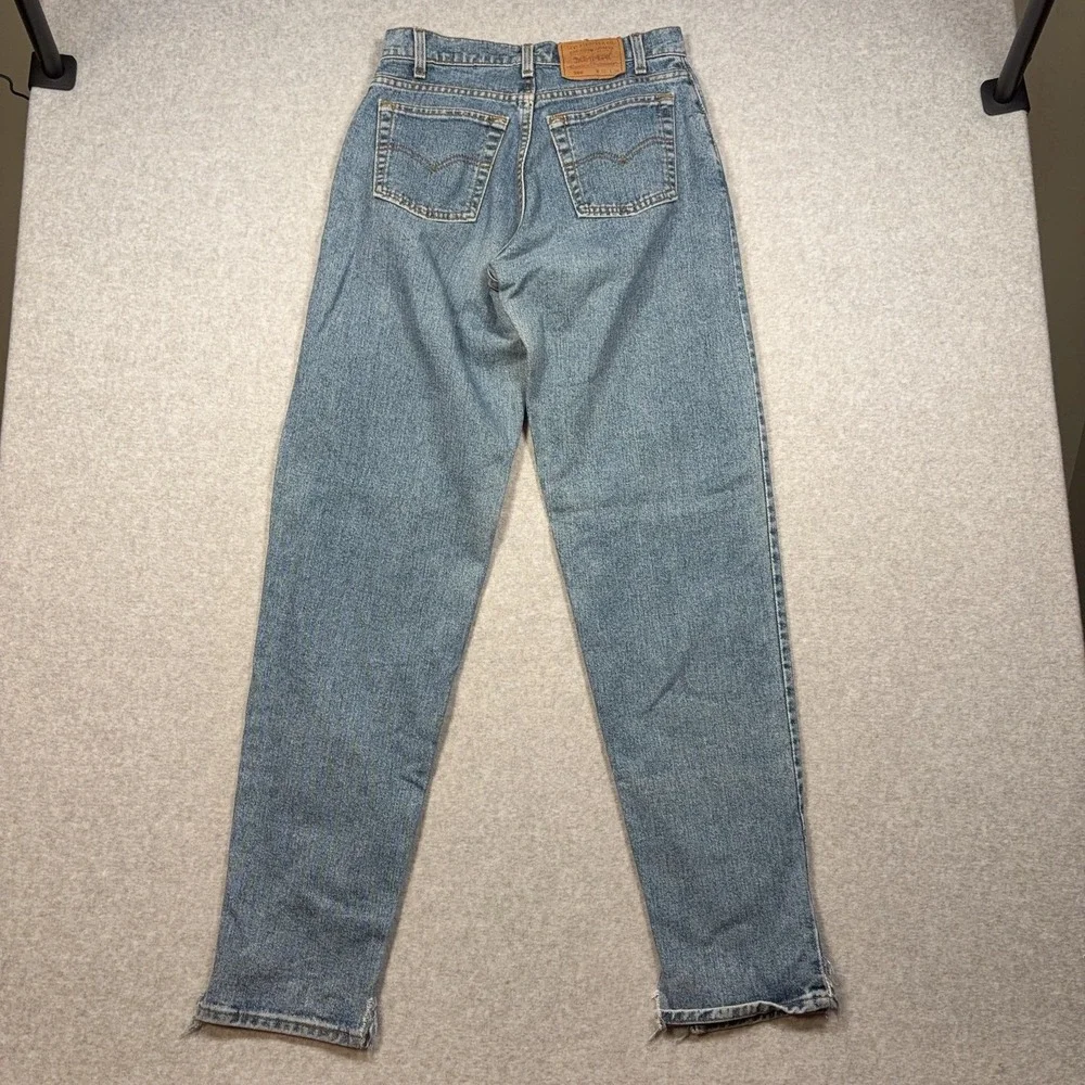 Vintage Levis 560 Jeans Mens 30x34 Blue Relaxed Tapered Distressed Made USA