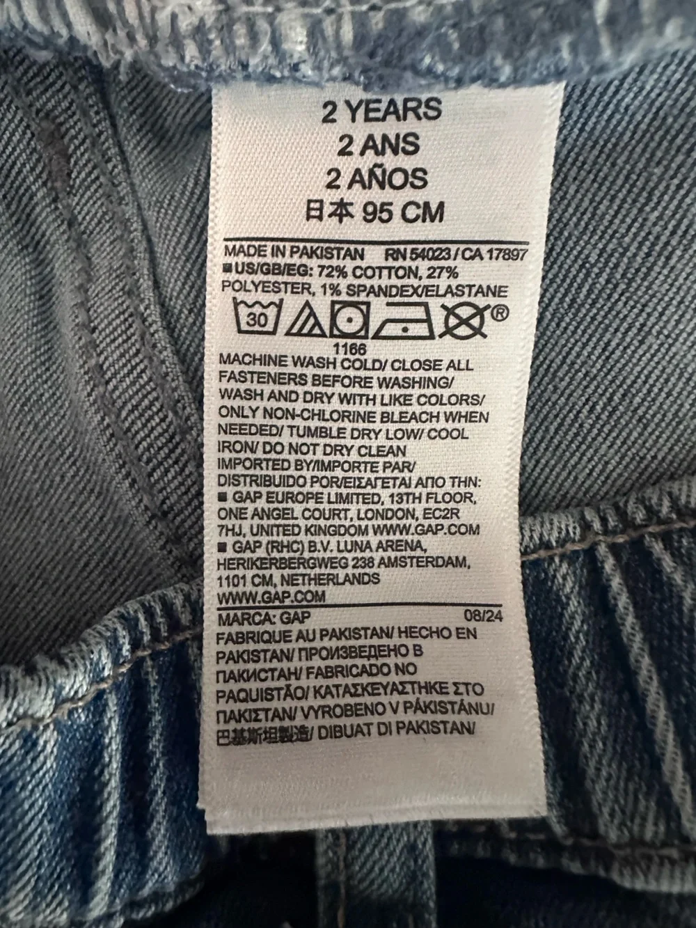 Gap 70’s Flare Denim Jeans Blue Size 2