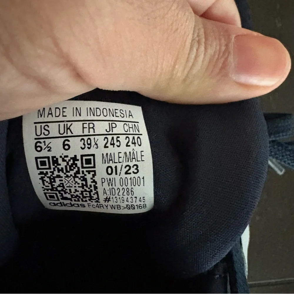 adidas size running men’s