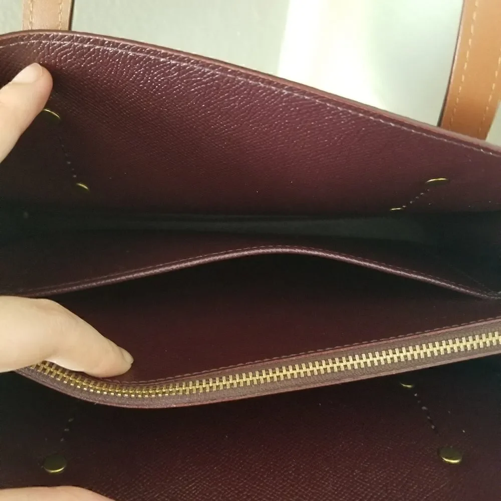 Coach nwot leather