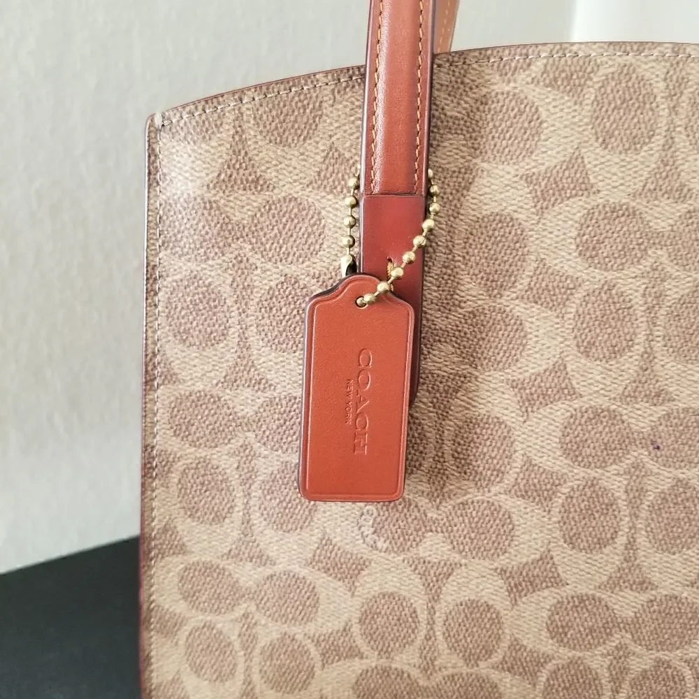 Coach nwot leather