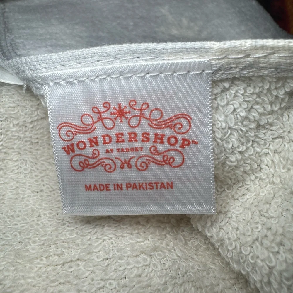 Target Wondershop 2 pk Scattered Trees Hand Towels Gray/White
