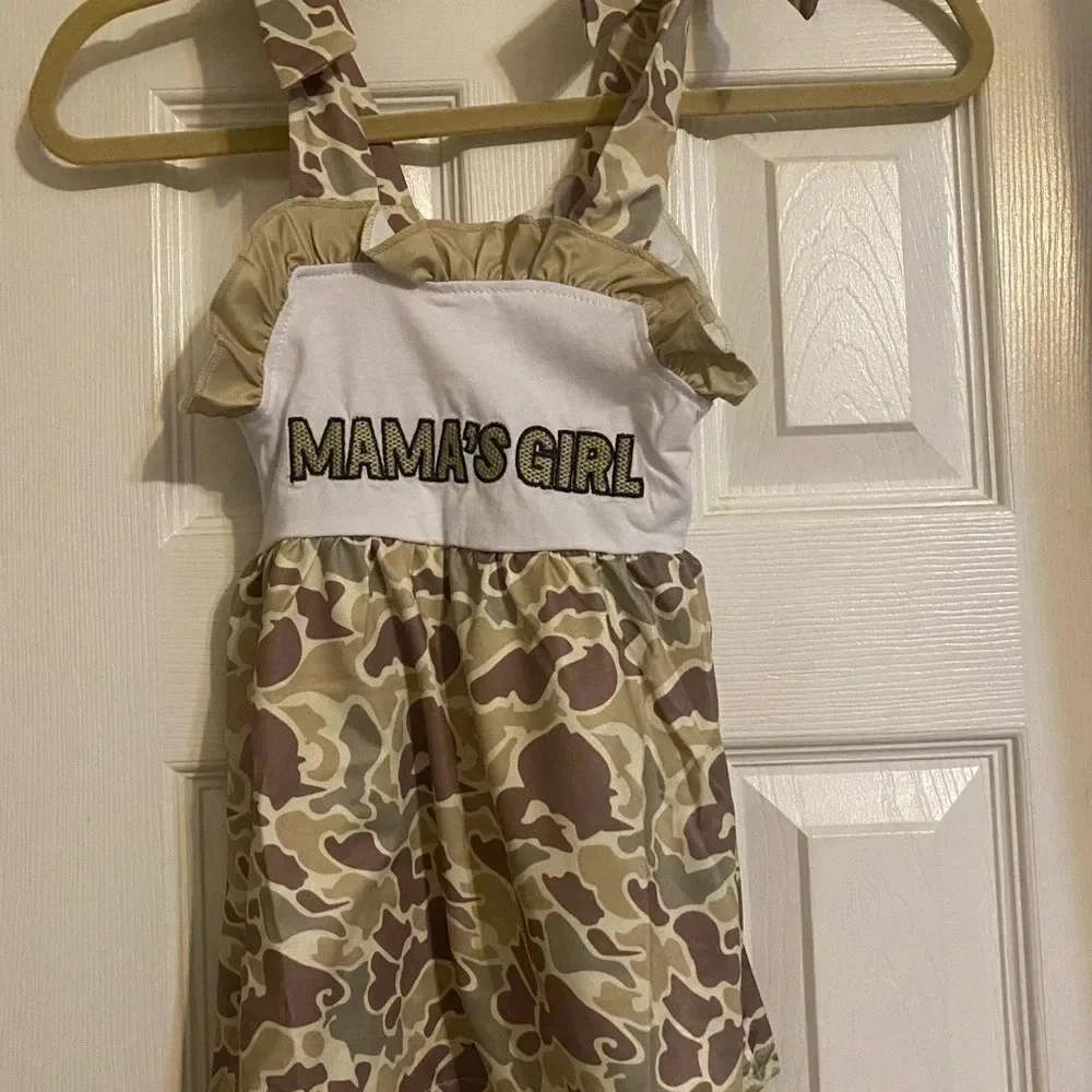 New Camo Mama”s Girl Dress