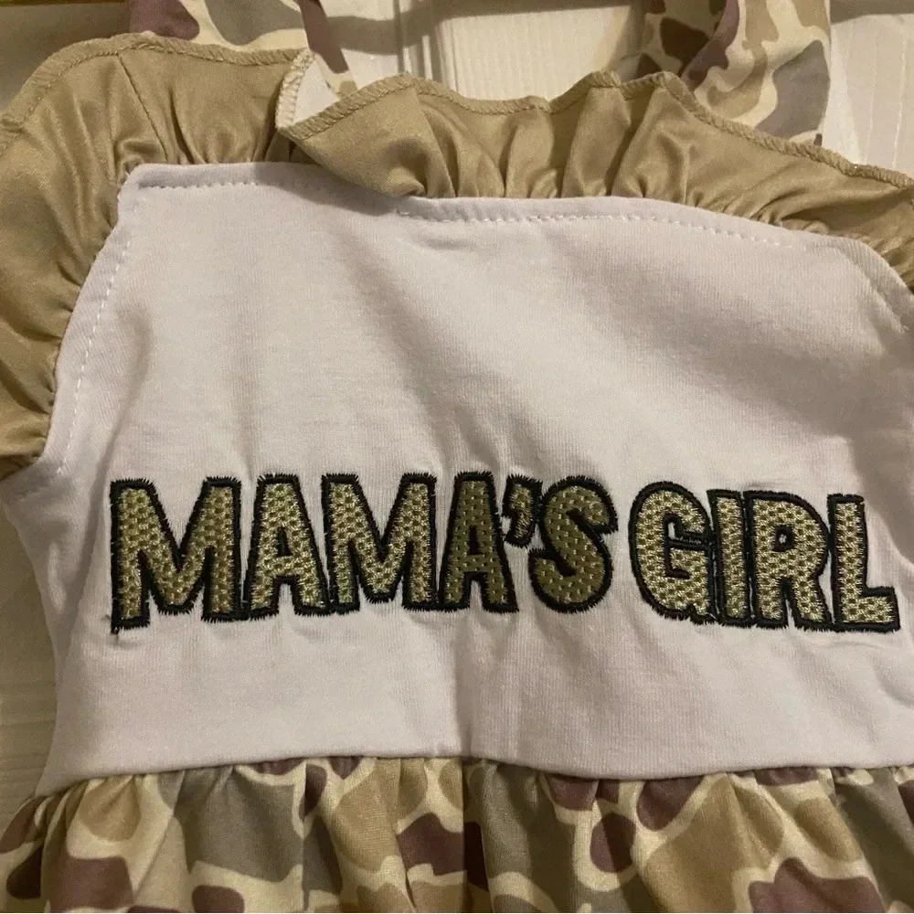 New Camo Mama”s Girl Dress