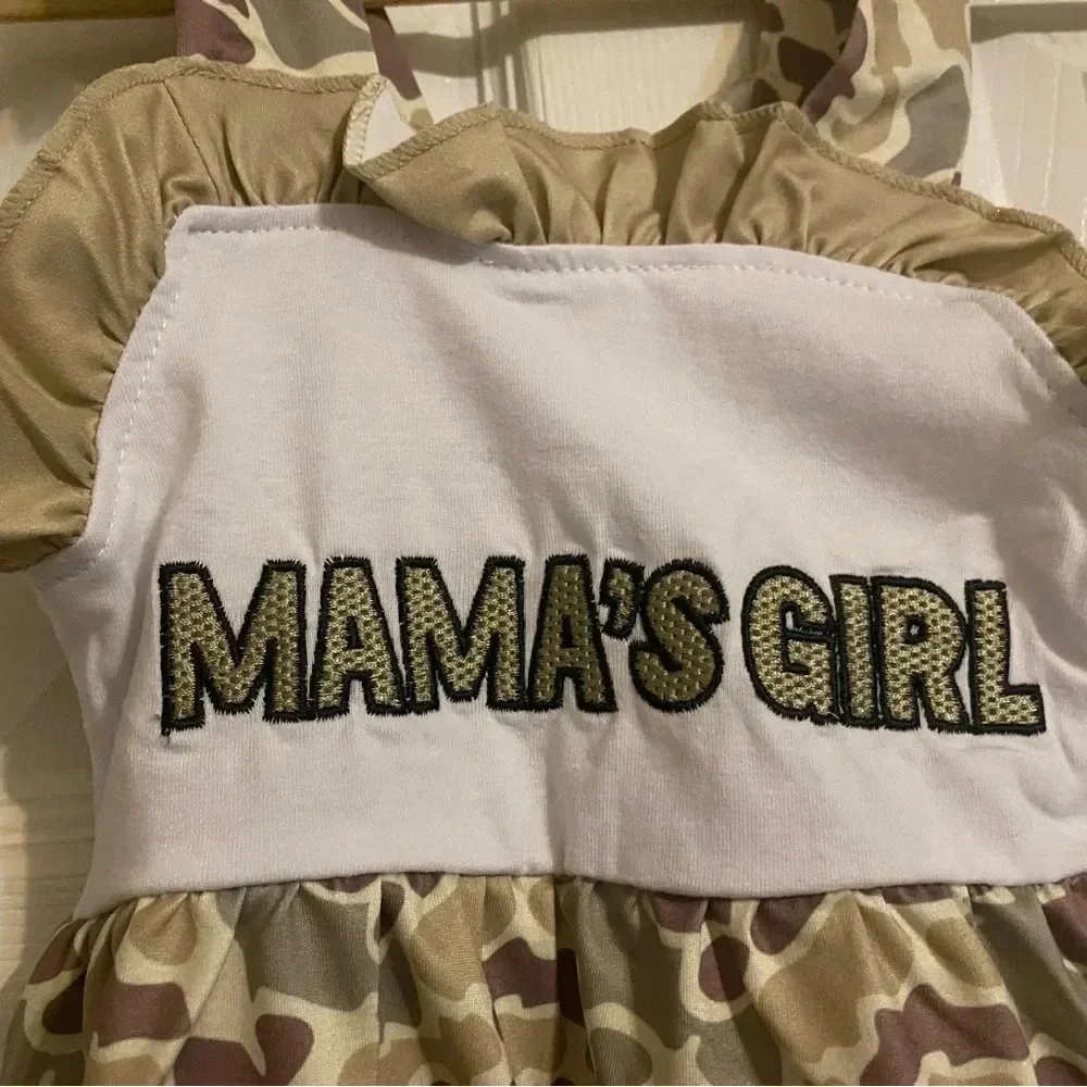 New Camo Mama”s Girl Dress