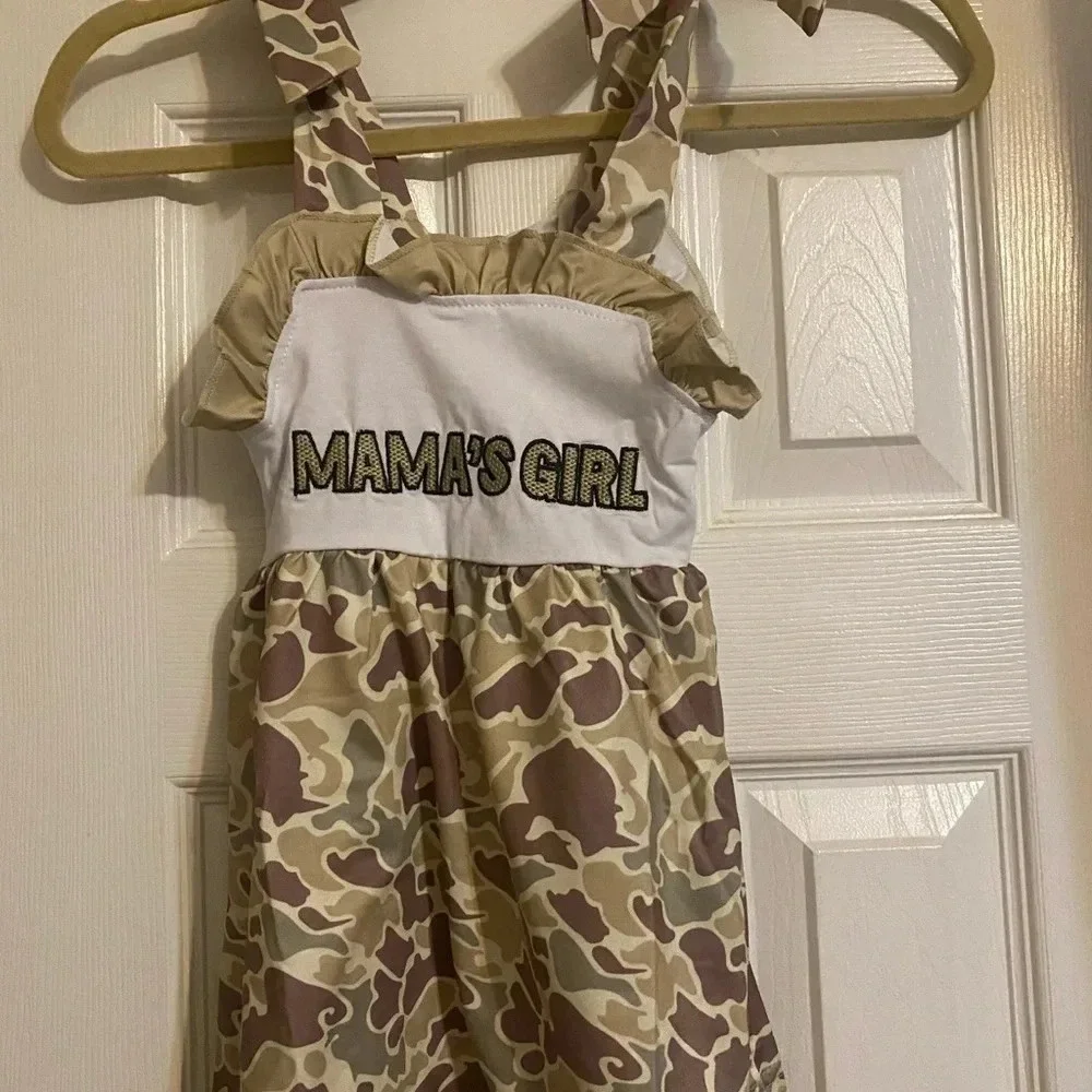 New Camo Mama”s Girl Dress