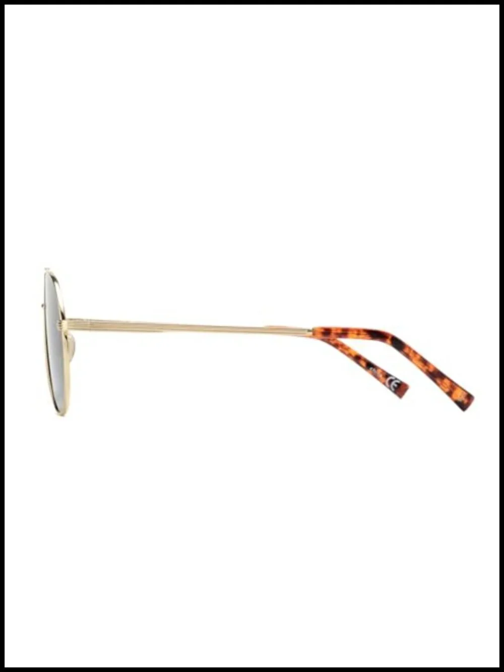 Retro Oversized Aviator Sunglasses, Polarized UV400, Metal Frame, Large Fit