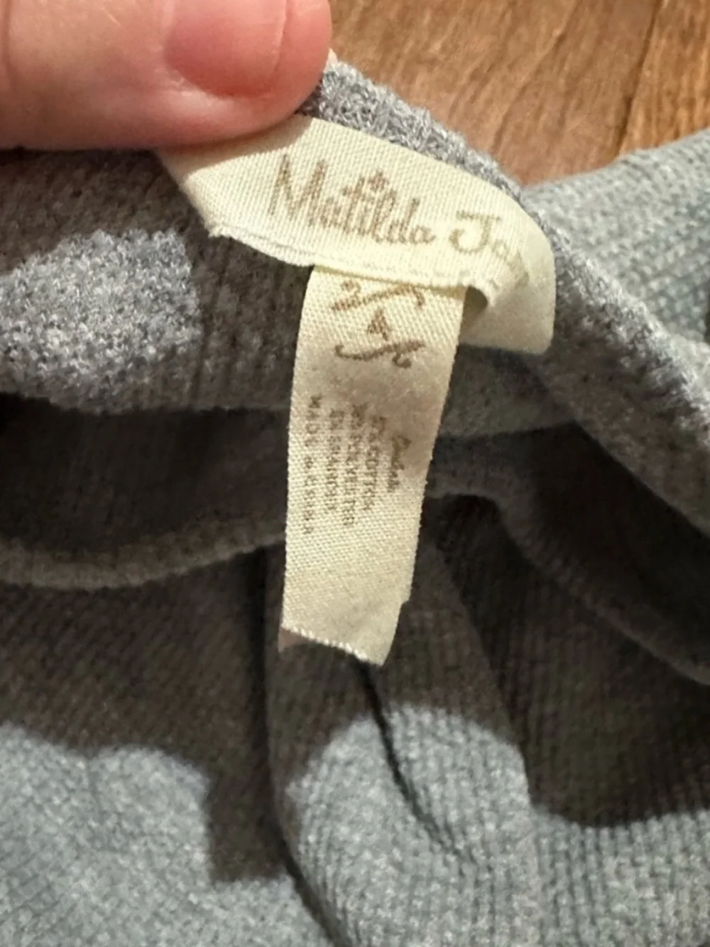 Matilda Jane Happy & Free Vault Barnacle Gray lap Dress