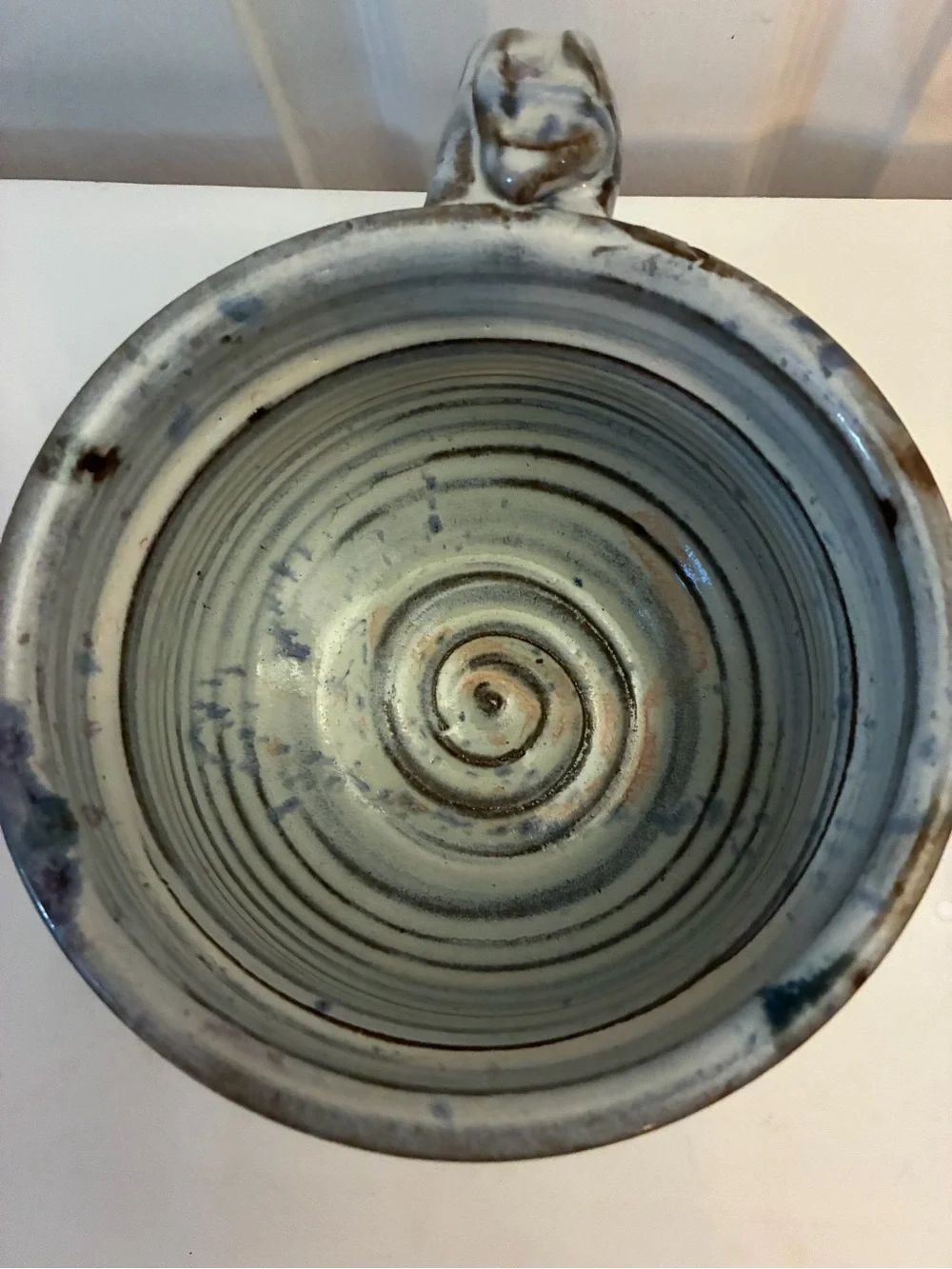 Groundhog Blues handcrafted ceramic