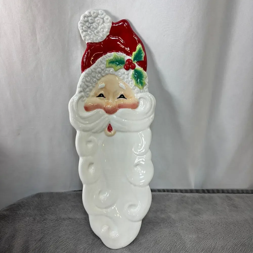 Santa Server Treat Dish 14