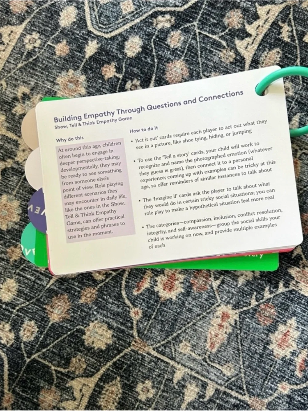 Lovevery Show, Tell & Think Empathy Game - NEW!