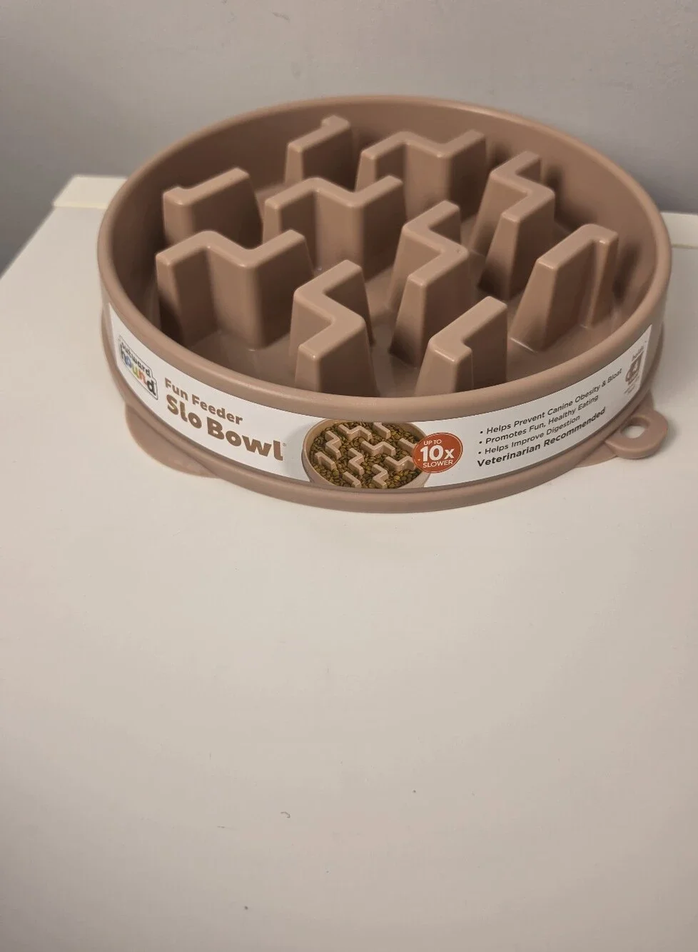 Outward Hound Dog Fun Feeder Wobble Slo Bowl New