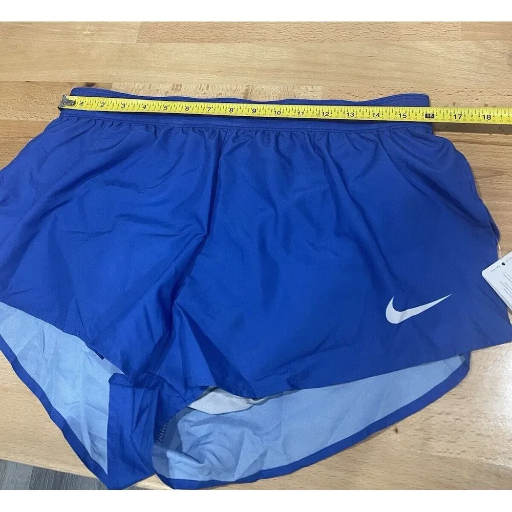 NWT Nike Pro Digital Elite Track & Field Racing Blue Shorts CV3014-493 Women's L