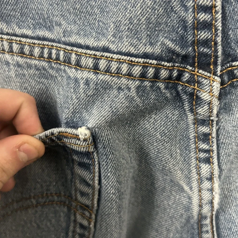 Levis fit garment damage