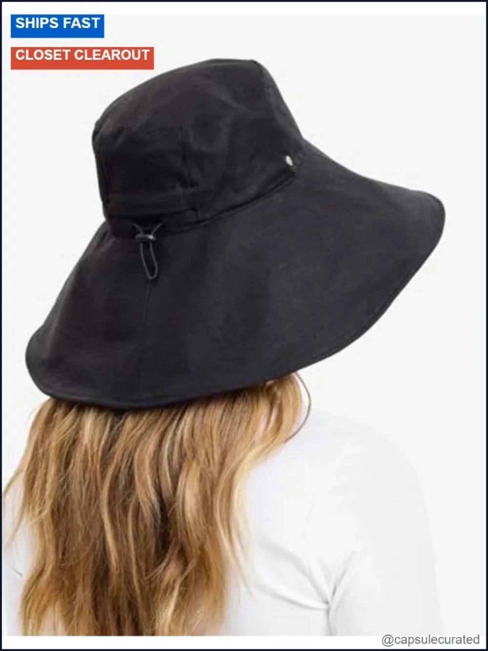 Women's Cotton Linen Ultra-Wide Brim Sun Hat UPF 50+ Packable Travel Beach