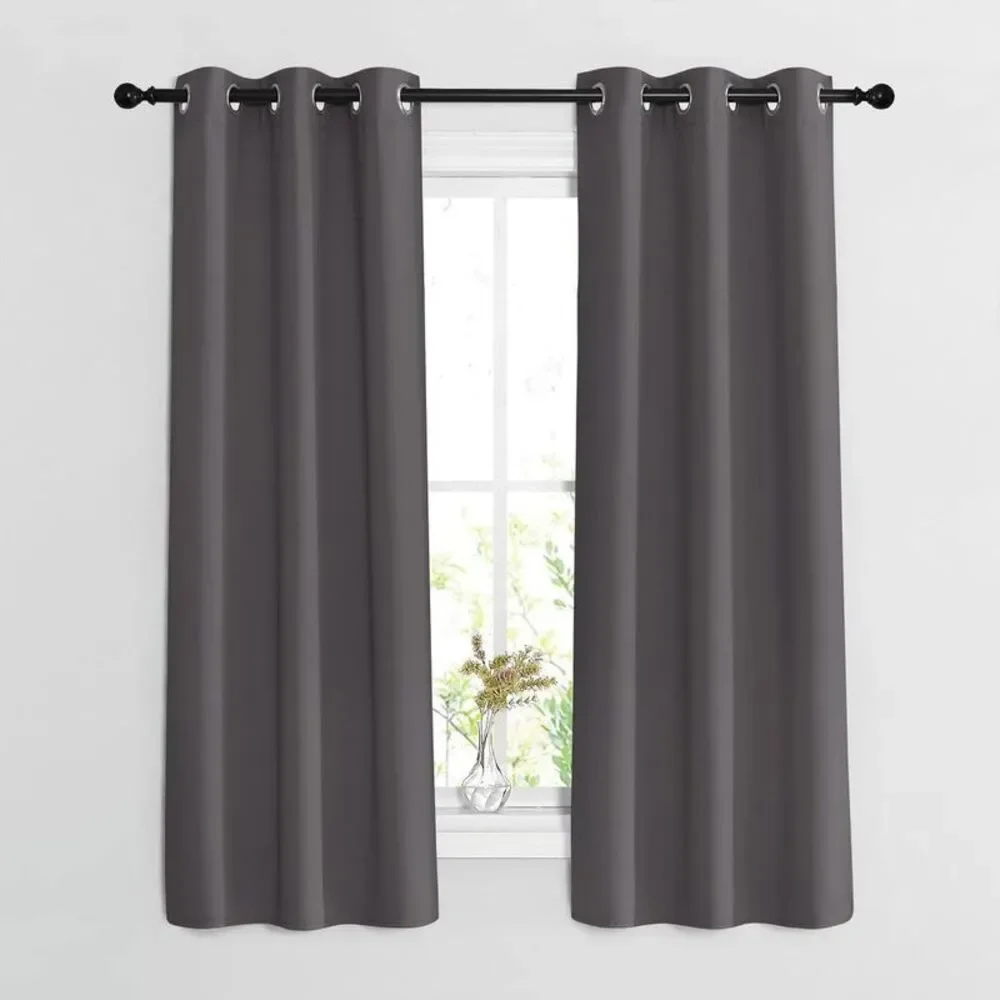 Grommet Top Blackout Drapes 2 Panels 37