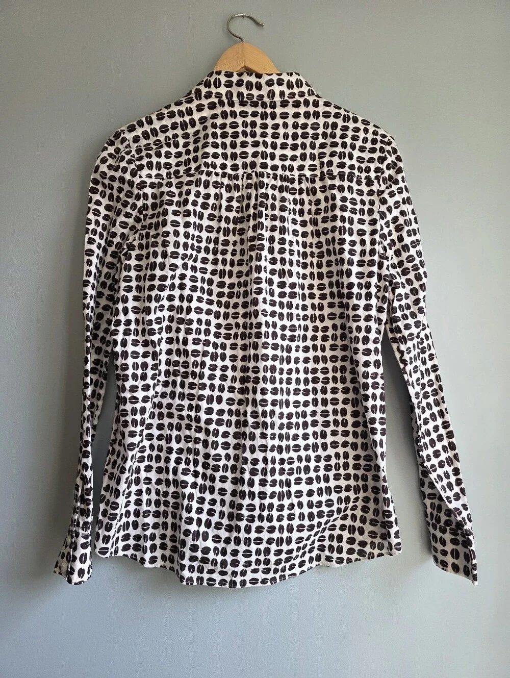 Kate Spade Coffee Bean Blouse Size 8
