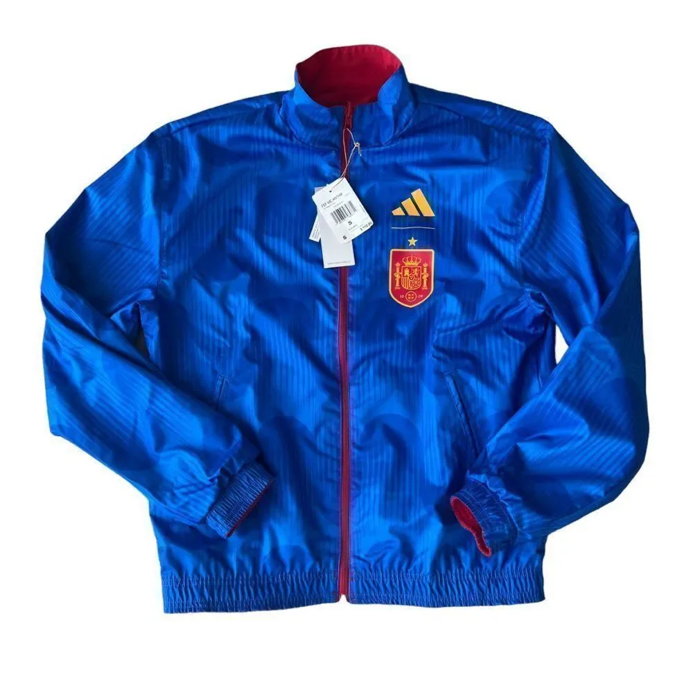 Adidas Spain 2022‎ World Cup Anthem Reversible Jacket HE8920 Men's S