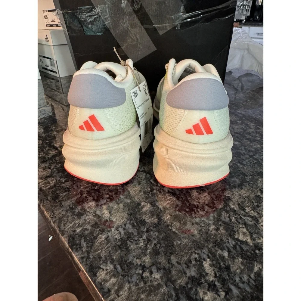 Adidas Supernova Stride Men's Running Shoes, Size 7.5 White‎ IE8181 NWB
