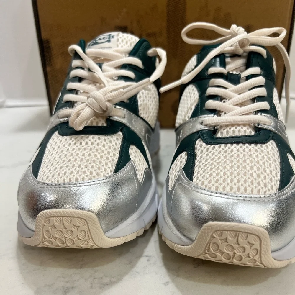 Coach sneakers green