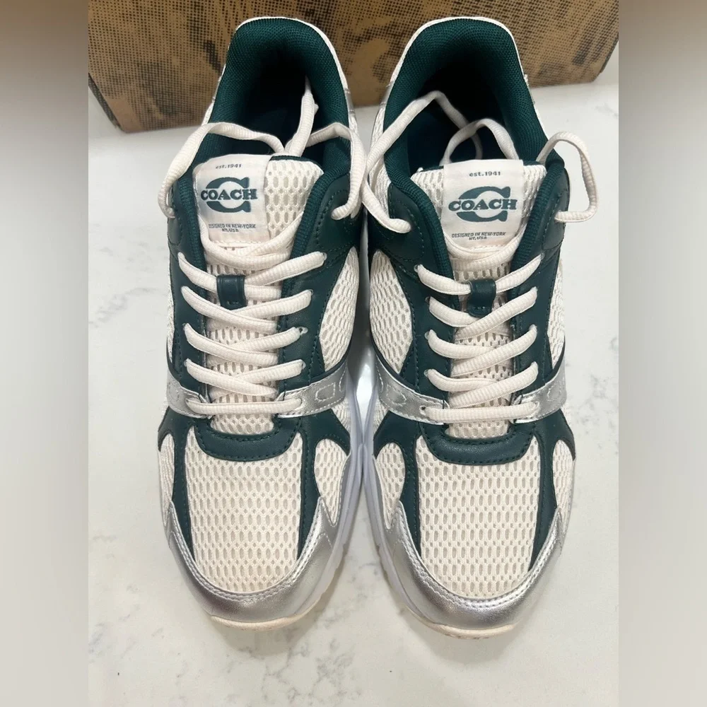 Coach sneakers green
