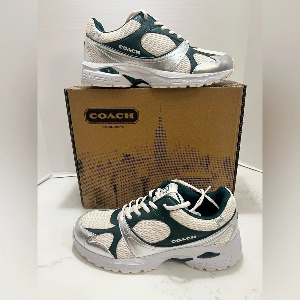 Coach sneakers green