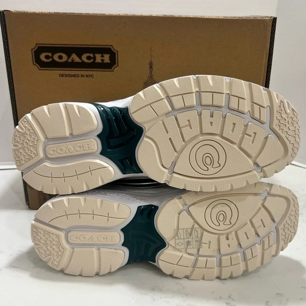 Coach sneakers green