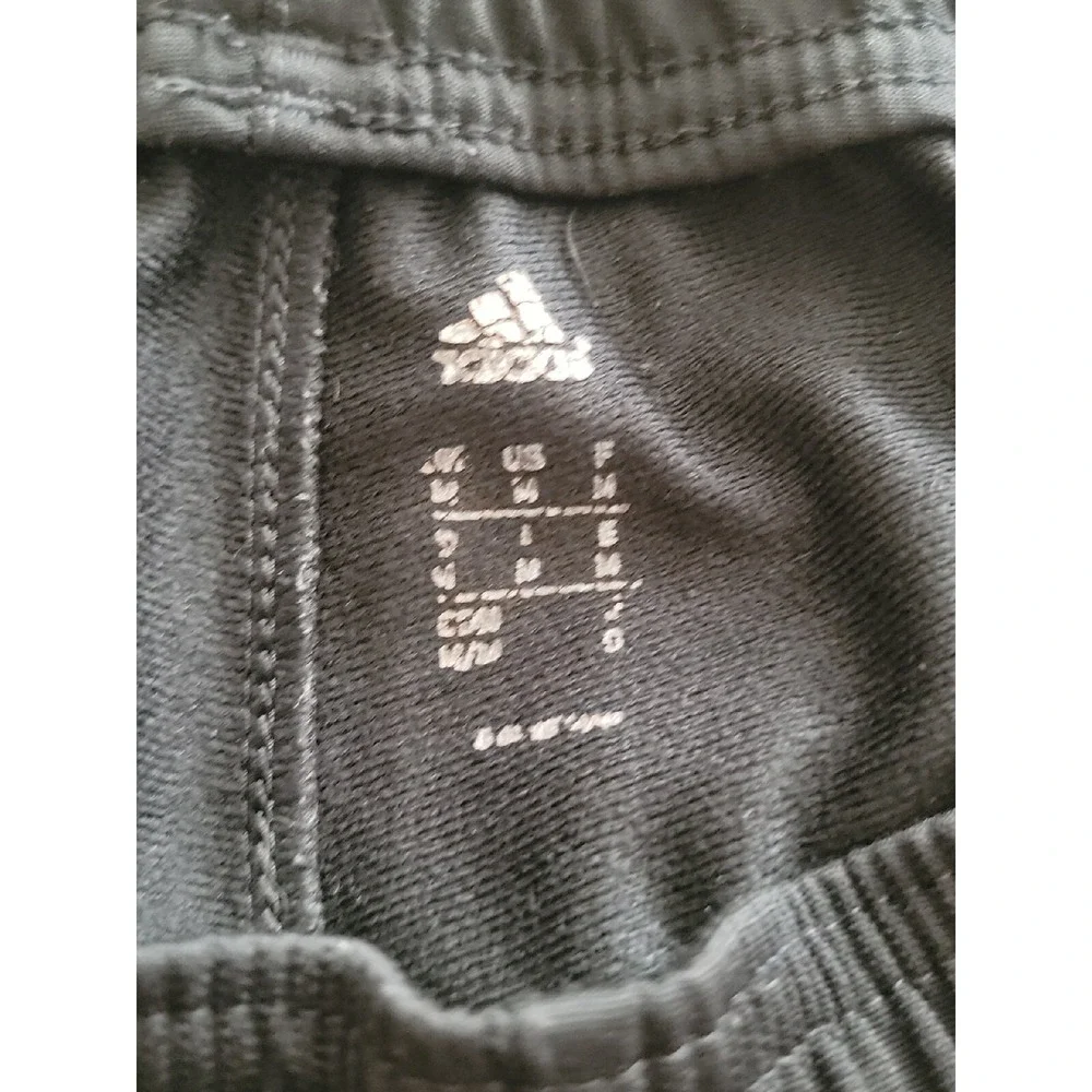 adidas black white