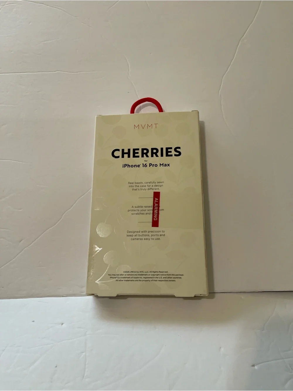 MVMT Cherries Limited Edition iPhone 16 Pro Max Case - NWT **
