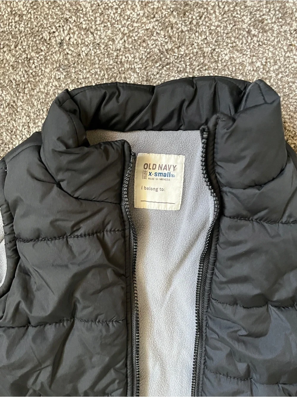Old Navy wear storage comfort