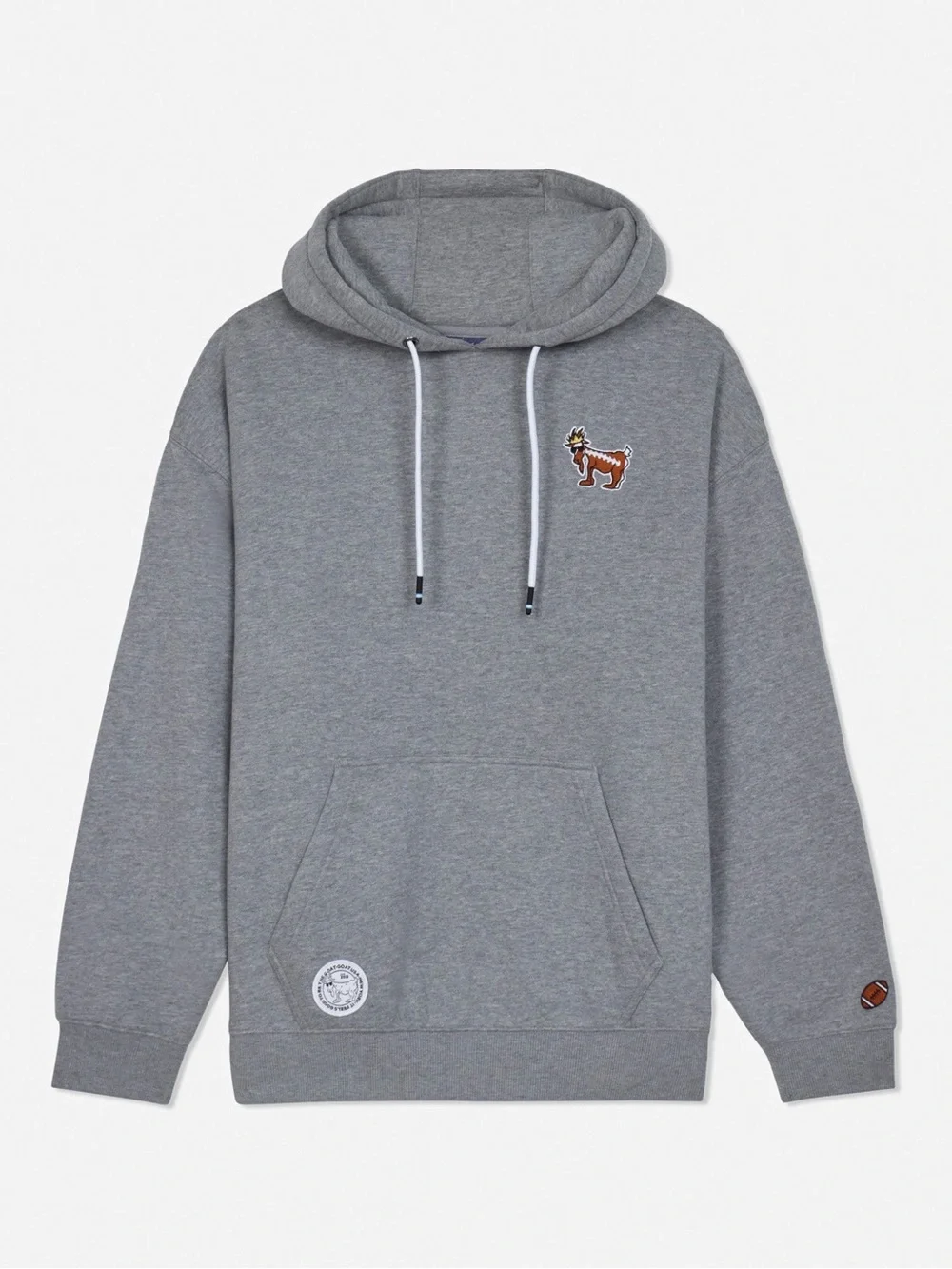 Football hooded sweatshirt