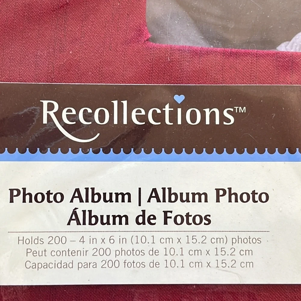 Recollections Photo Album 200 4x6 Photos