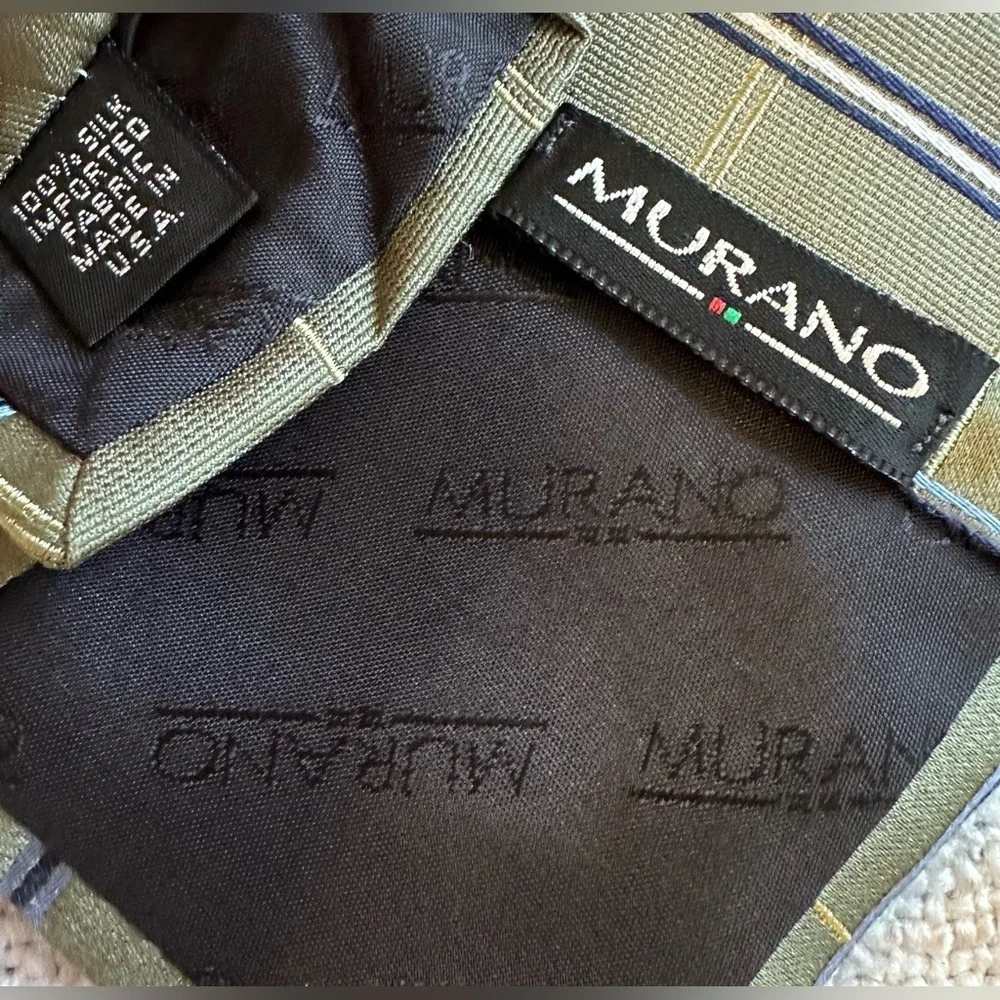 Murano silk tie