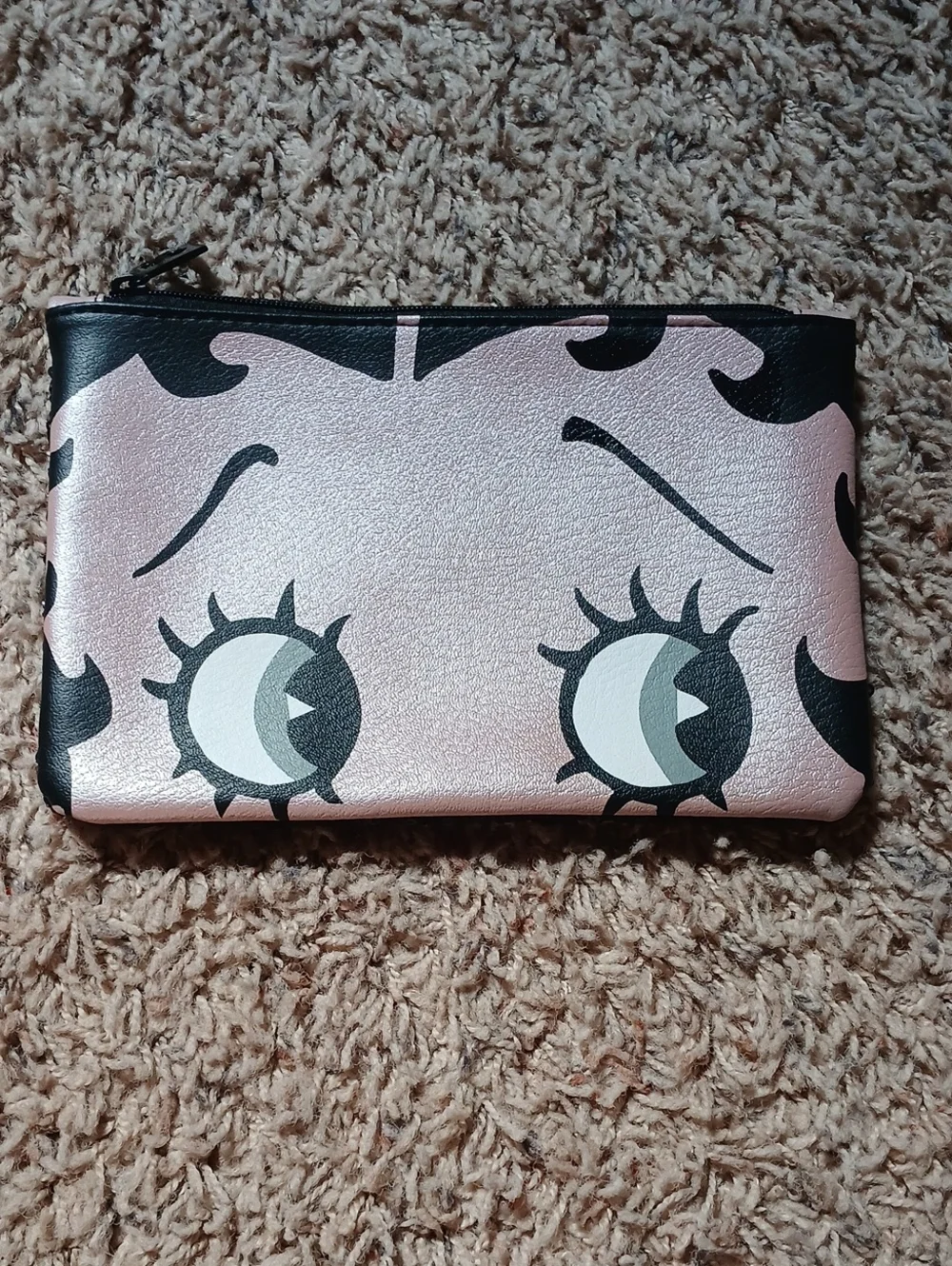 Betty Boop Graphic Pink Cosmetic Pouch