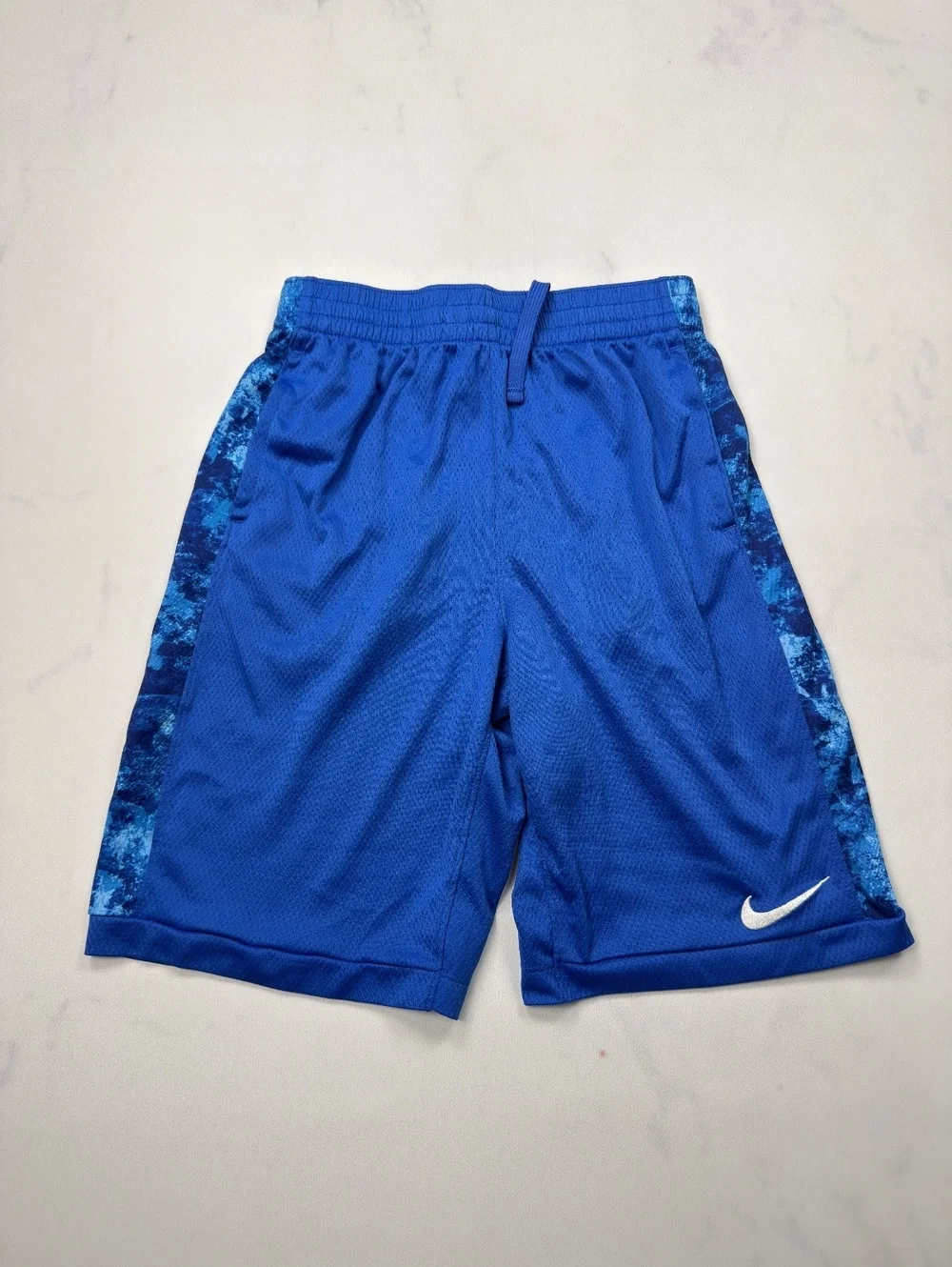 Nike Dri-FIT Athletic Shorts Blue Pockets - Boys XL