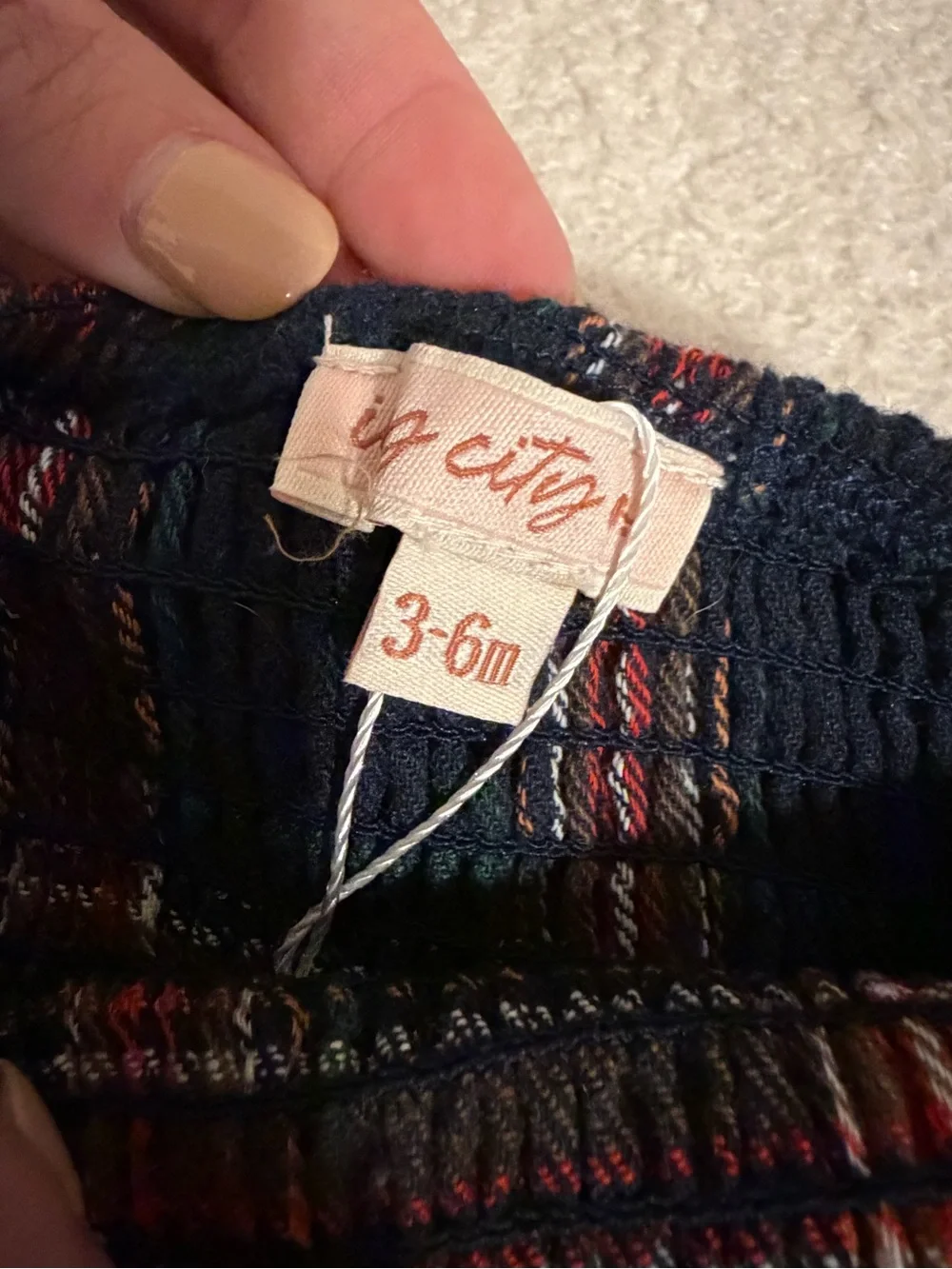 NWT Ivy City Plaid Bubble