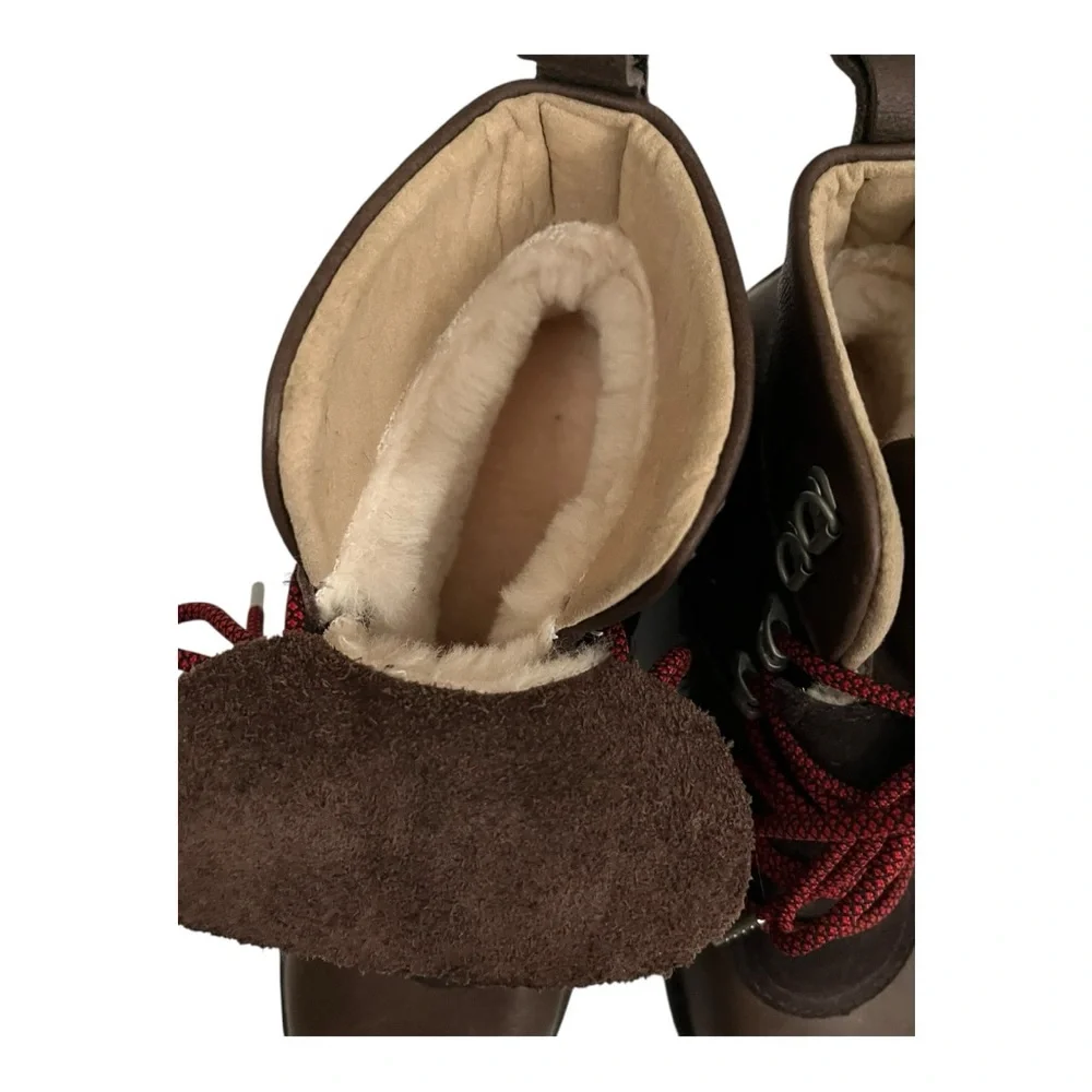 Emu lined b2 leather