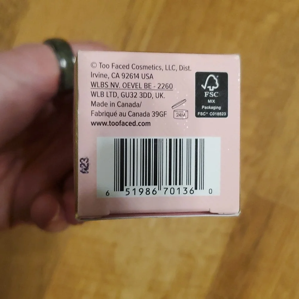 Too Faced new box