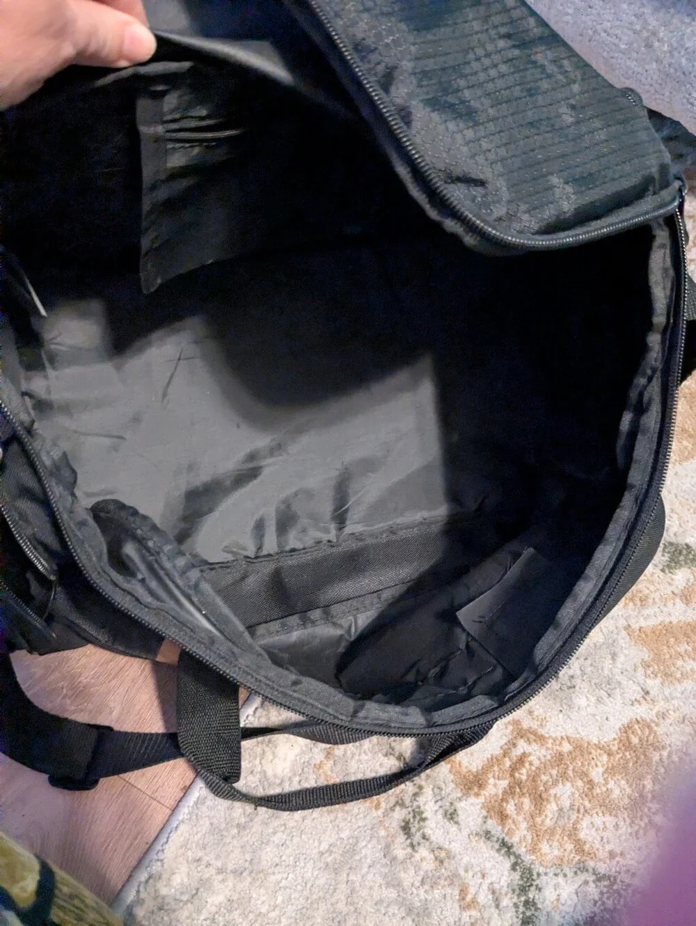 Puma black duffel