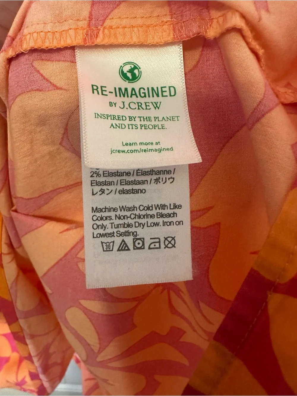 J. Crew bright cheerful