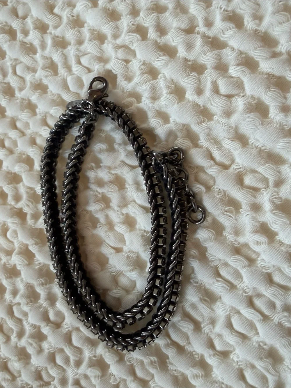 Stella & Dot black leather