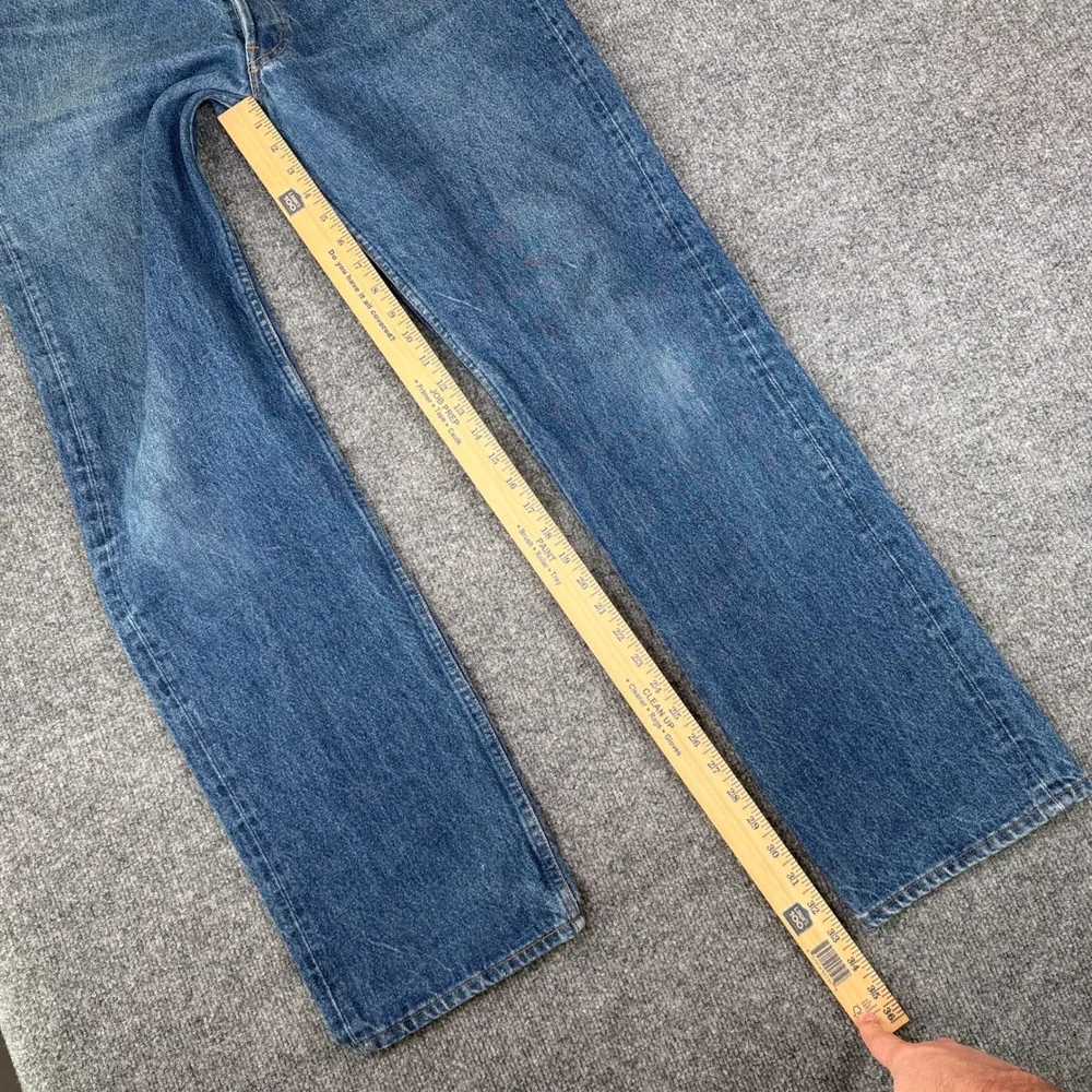 VTG 80s Levis 501 Jeans Mens FITS 34x34 Blue Faded Denim STF 0000 Made in USA