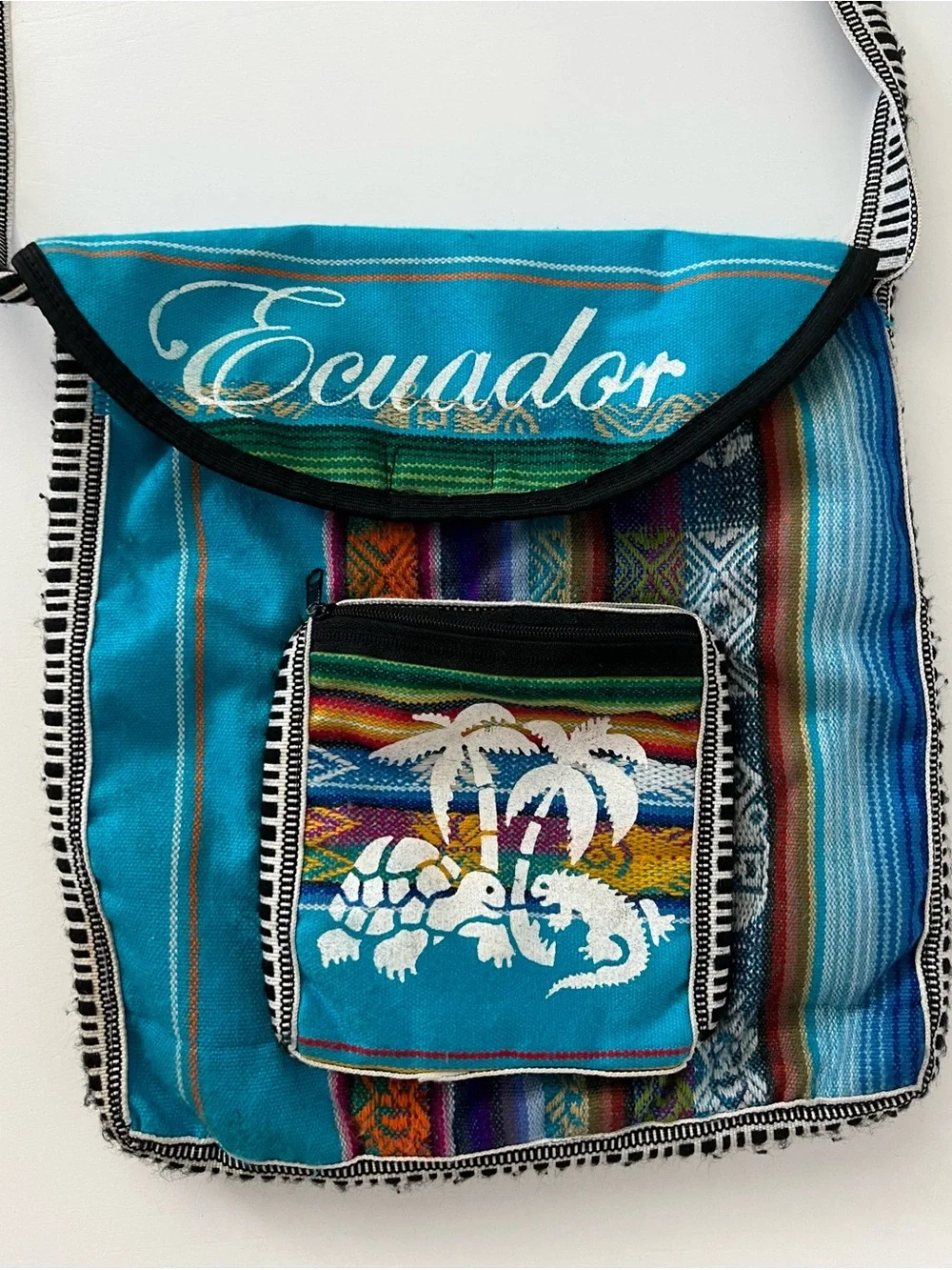 Hand Made Ecuador CrossBody Bag