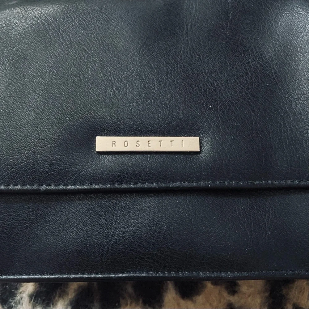 Rosetti black crossbody purse