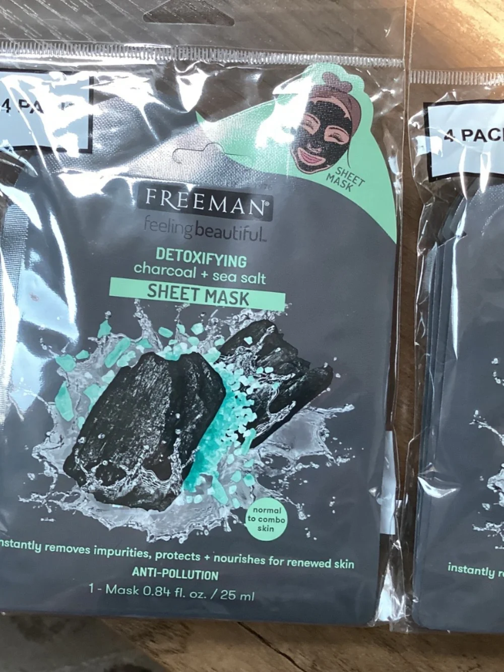 Freeman feeling beautiful