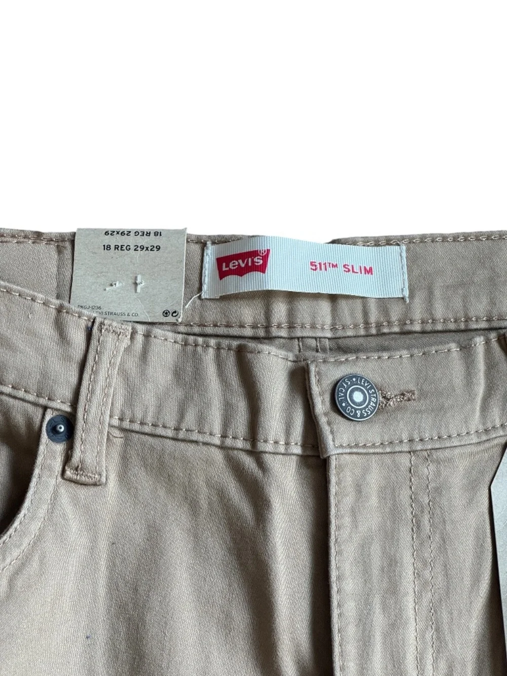 Levis 29 tan regular