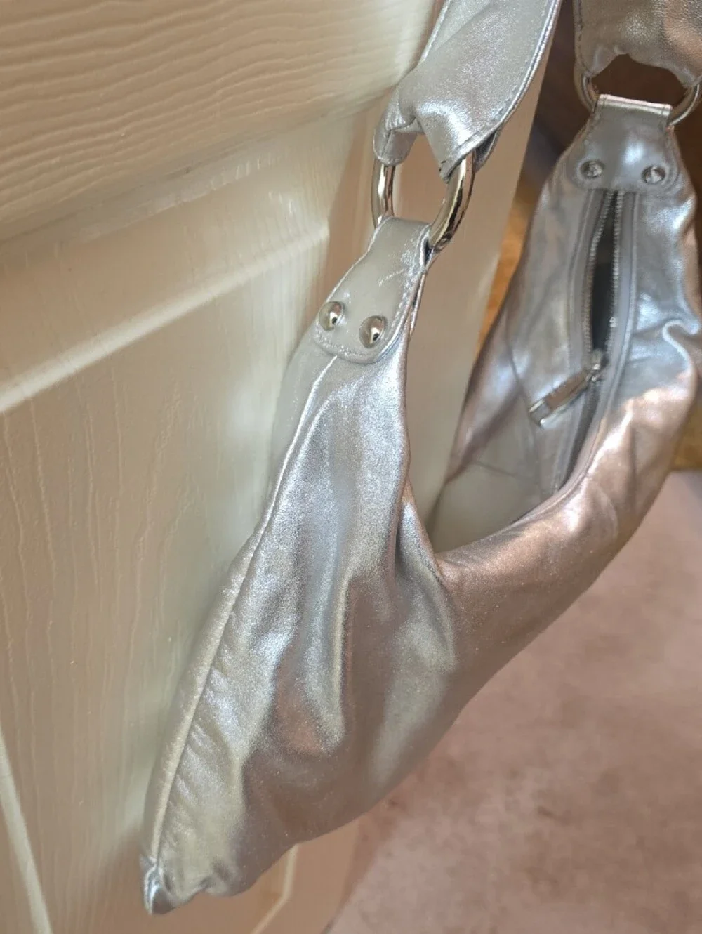 HOBO shoulder silver