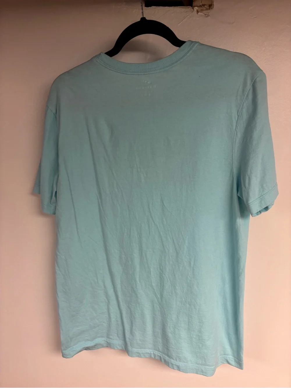 Nike Light Blue Short Sleeve Tee with Black Swoosh