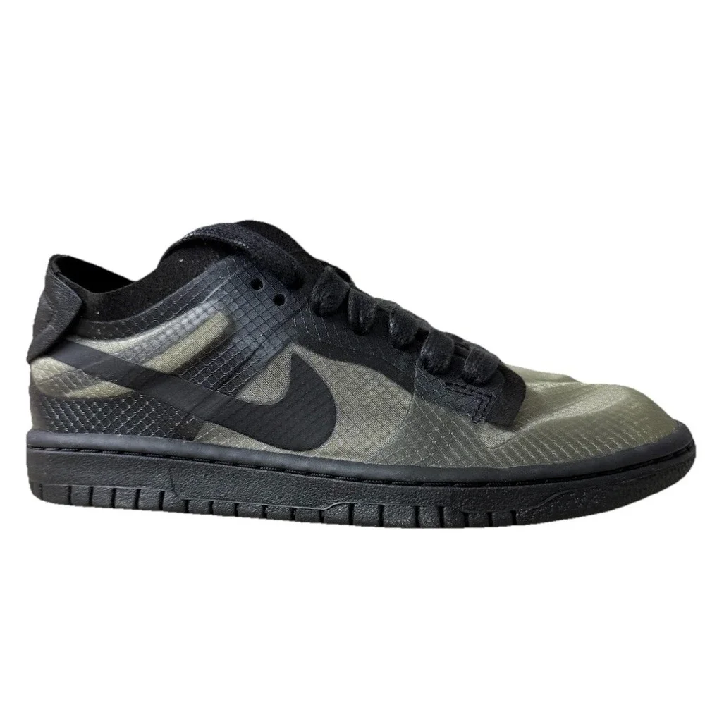 Nike Comme Des Garçons x Dunk Low Black Clear | CZ2675-002 Size Women 6 Men 4.5