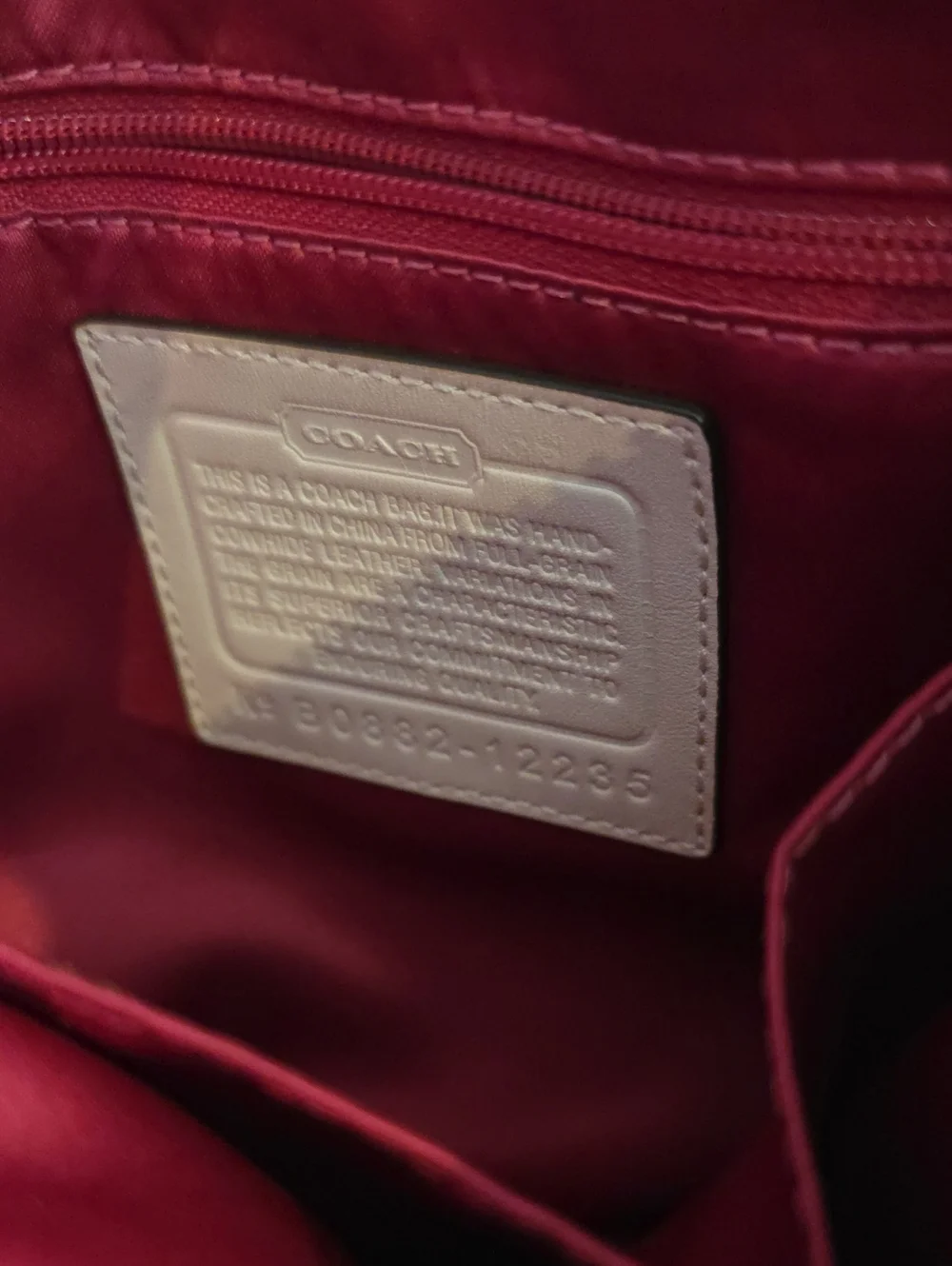 Coach Pleated Ergo